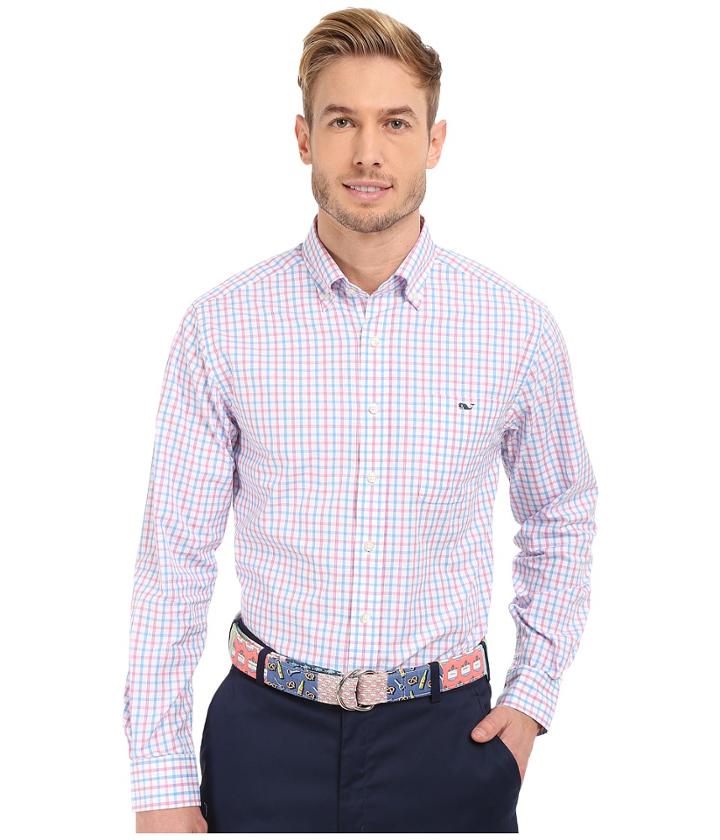 Vineyard Vines - Cays Tattersal Slim Tucker Shirt