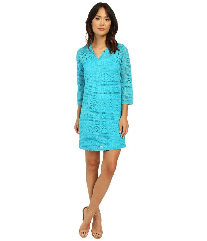 Christin Michaels - Ocean Breeze Lace Dress