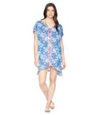 Lauren Ralph Lauren - Aegean Tile Embroidered Tunic Cover-up