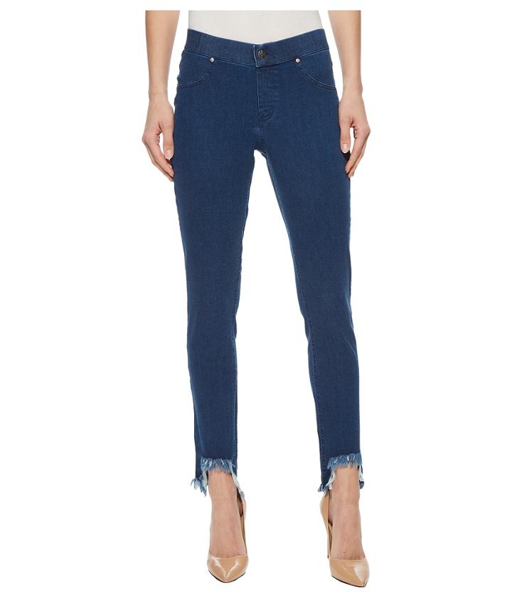 Hue - High-low Shipwrecked Denim Skimmer