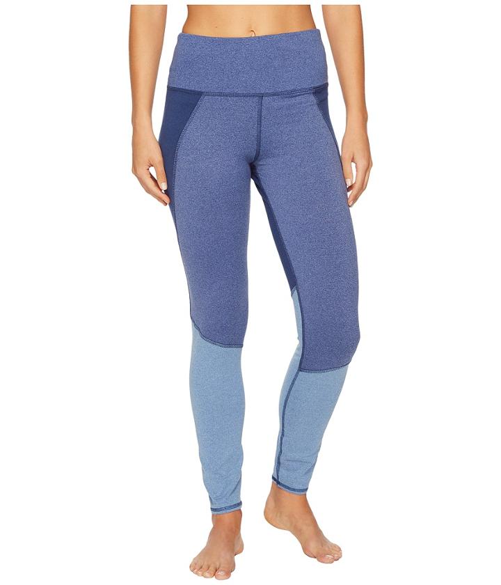 Splendid - High-waisted Heather Blocked Leggings