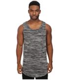 Publish - Finn - Heathered Knit Scallop Bottom Tank Top