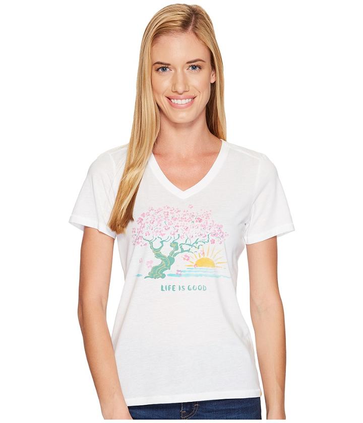 Life Is Good - Blossom Tree Cool Vee