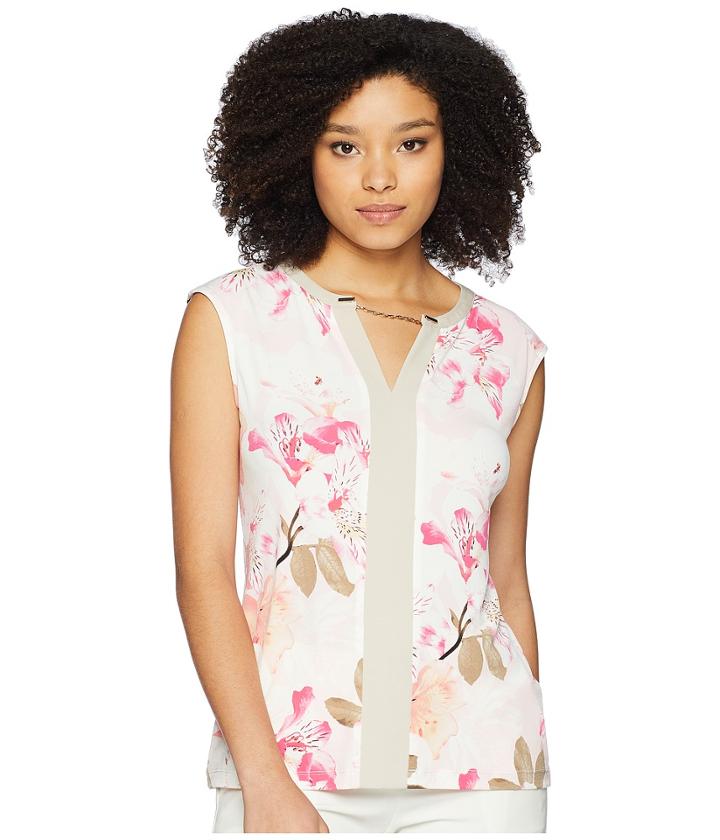 Calvin Klein - Sleeveless Knit W/ Chain