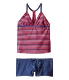 Splendid Littles - Malibu Stripe Tankini Boyshorts