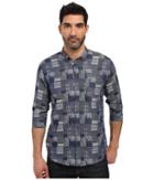 Publish - Stanton - 3/4 Sleeve Full Button Up