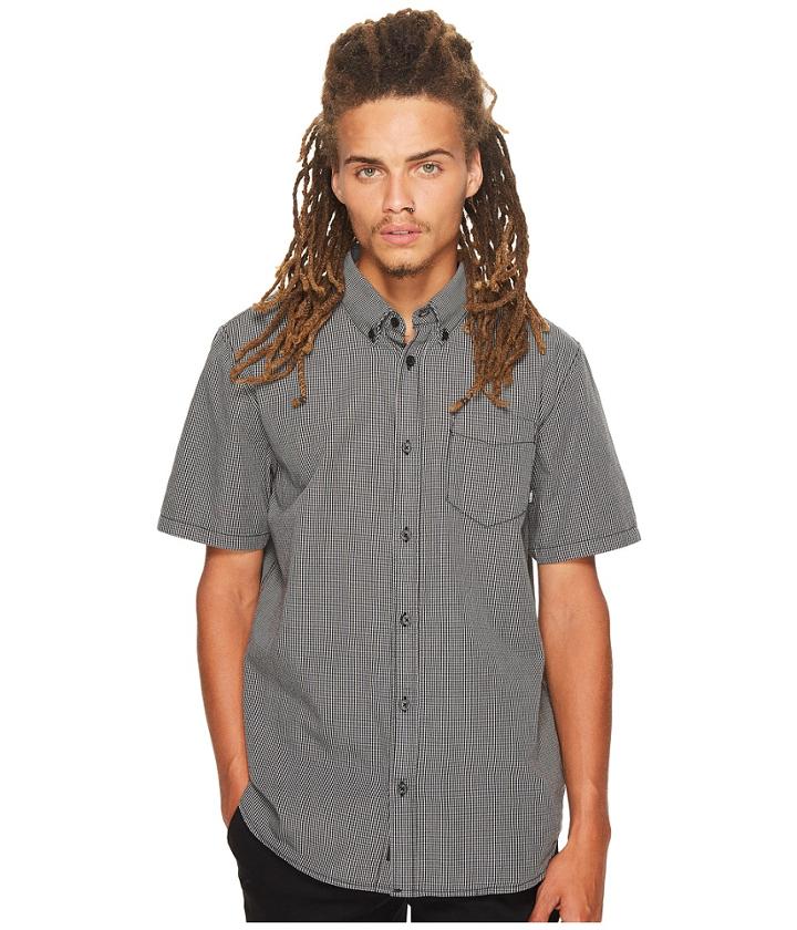 Vans - Candor Short Sleeve Plaid Top