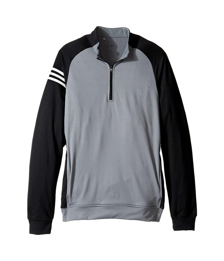 Adidas Golf Kids - 3-stripes Layering Full Zip Pullover