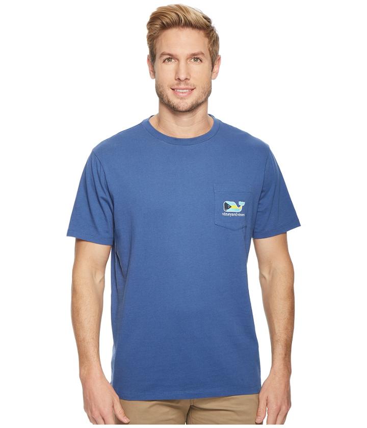 Vineyard Vines - Short Sleeve Bahamian Flag Pocket Tee