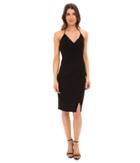 Laundry By Shelli Segal - Wrap Jersey Dress With Side Shirring