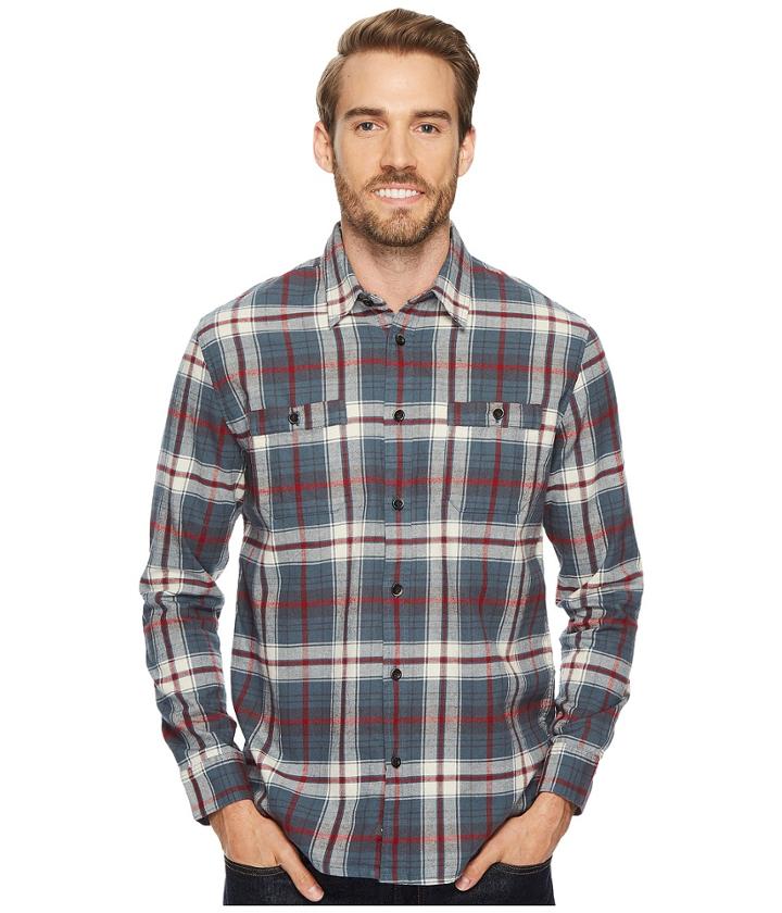 Quiksilver Waterman - Cedar Island Long Sleeve Flannel Shirt