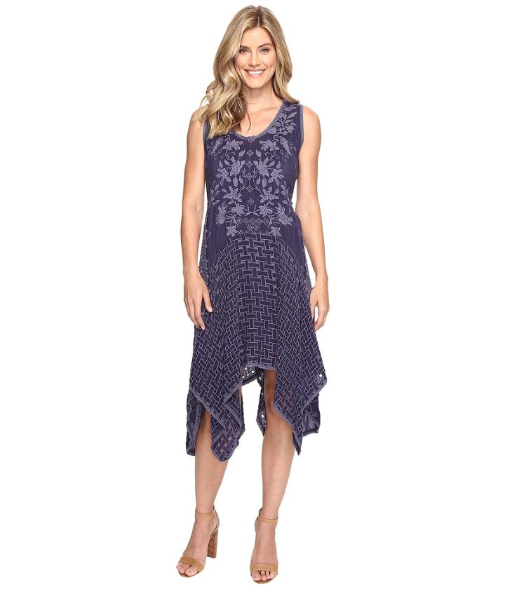 Johnny Was - Eyelet Faith Dress W/ Slip