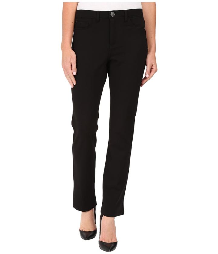 Fdj French Dressing Jeans - Petite Pdr Wonderwaist Suzanne Straight Leg In Black