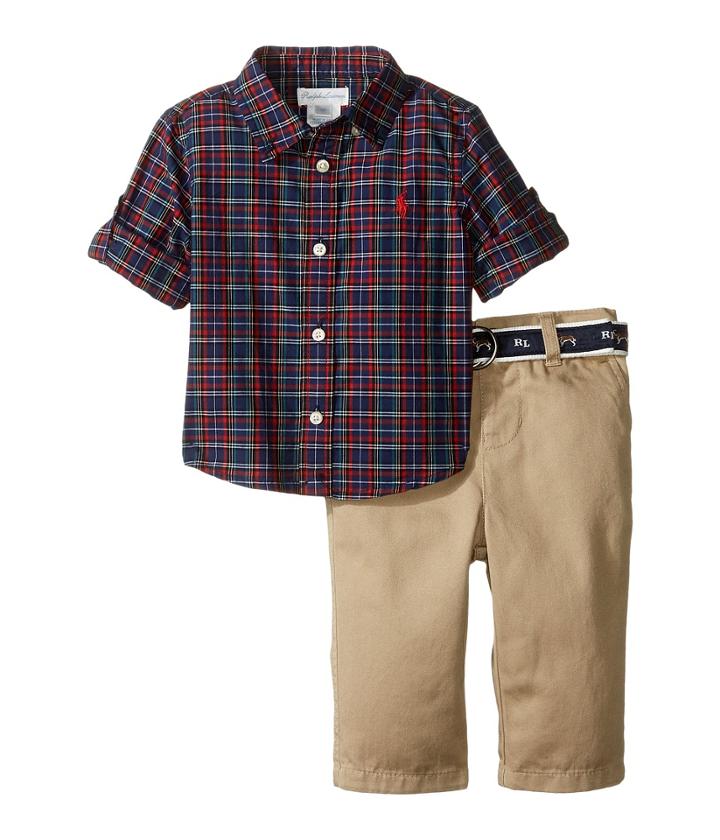 Ralph Lauren Baby - Poplin Chino Pants Set