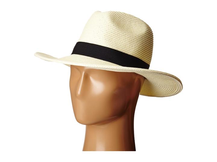 Scala - Paper Braid Big Brim Fedora