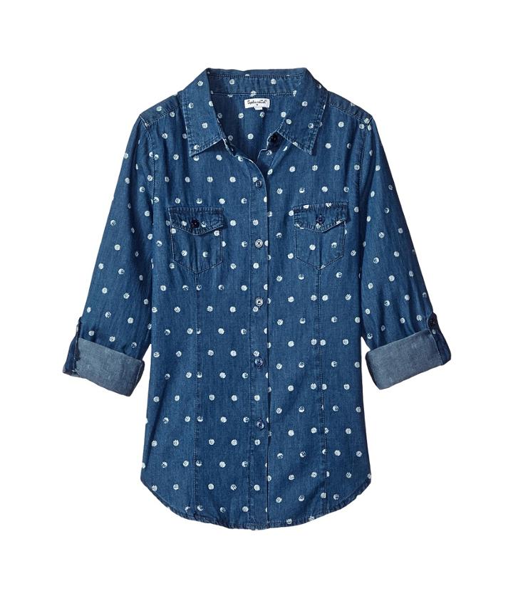 Splendid Littles - Dotted Denim Shirt
