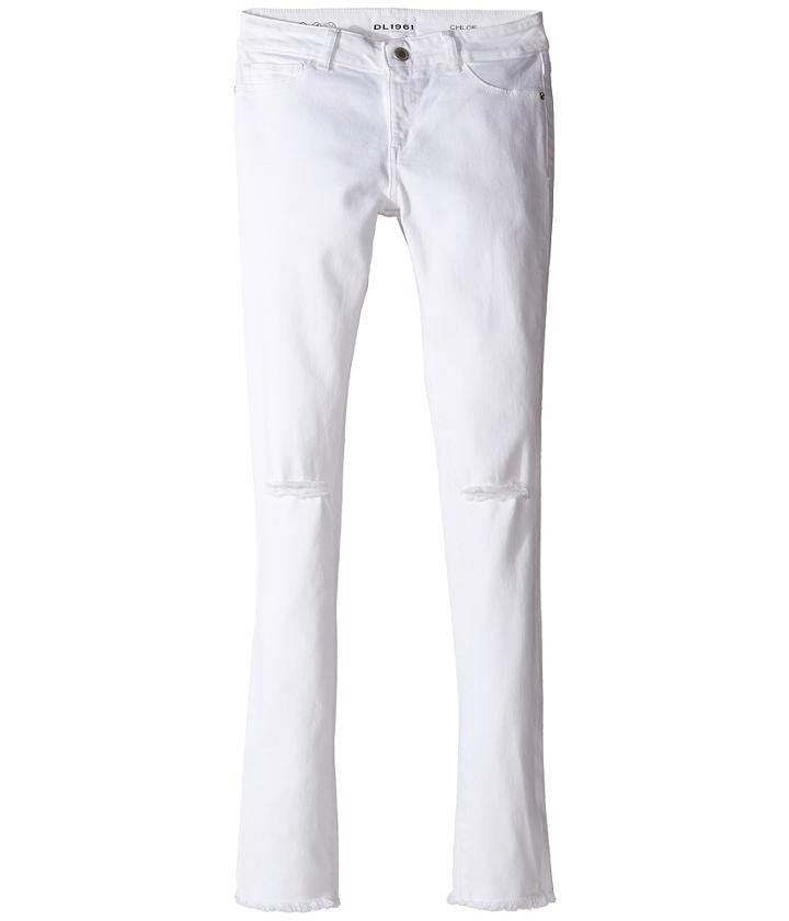Dl1961 Kids - Chloe Skinny Jeans In Eggshell