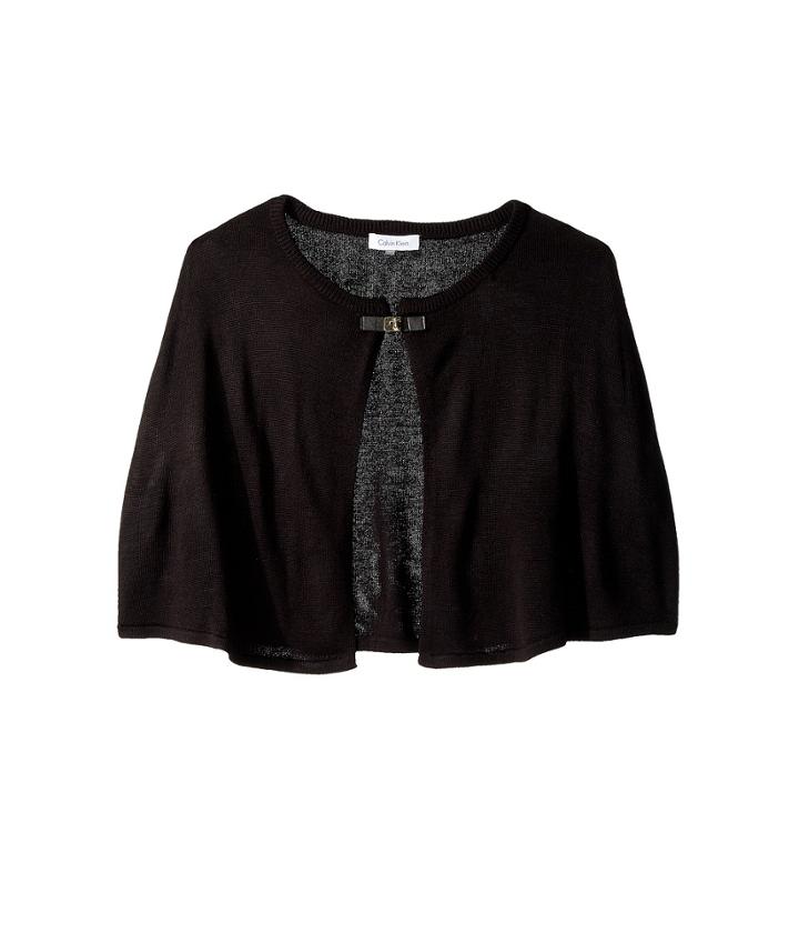 Calvin Klein - Knit Capelet With Turnlock