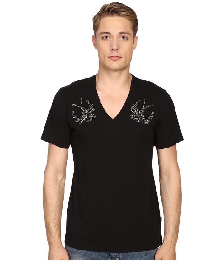 Just Cavalli - Slim Fit Swallow Jersey T-shirt