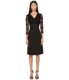 Francesco Scognamiglio - Off The Shoulder Long Sleeve Lace Dress