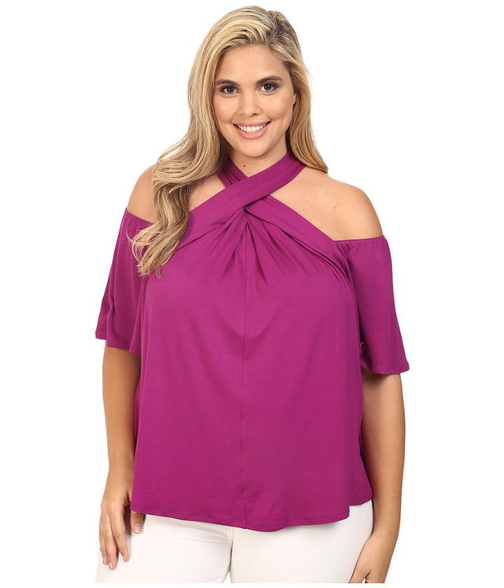 Kiyonna - Florence Flair Halter Top