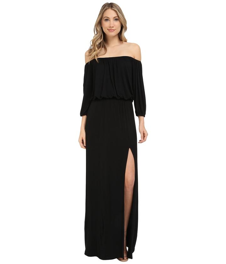 Culture Phit - Lily Off-the-shoulder Maxi Dress With Slit