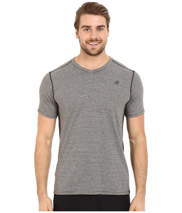 New Balance - Striped Sonic Top