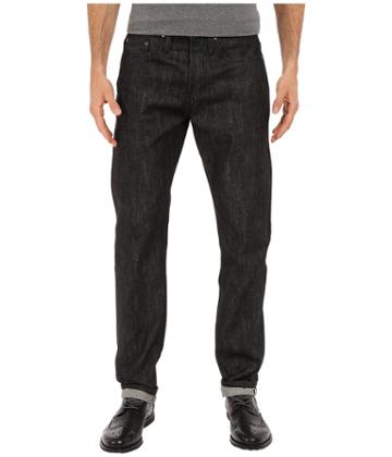 The Unbranded Brand - Tapered Jeans In Black Selvedge