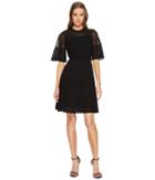 M Missoni - Rib Stitch Dress With Sheer Detail