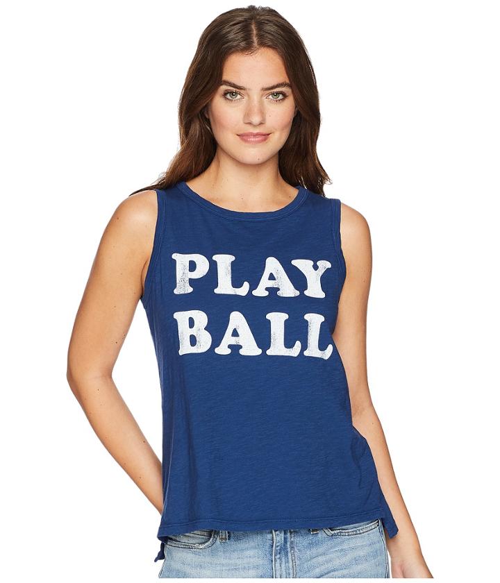 The Original Retro Brand - Play Ball Slub Sleeveless Tank Top