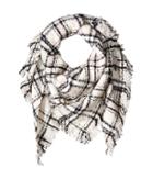 Ivanka Trump - Tartan Triangle Scarf