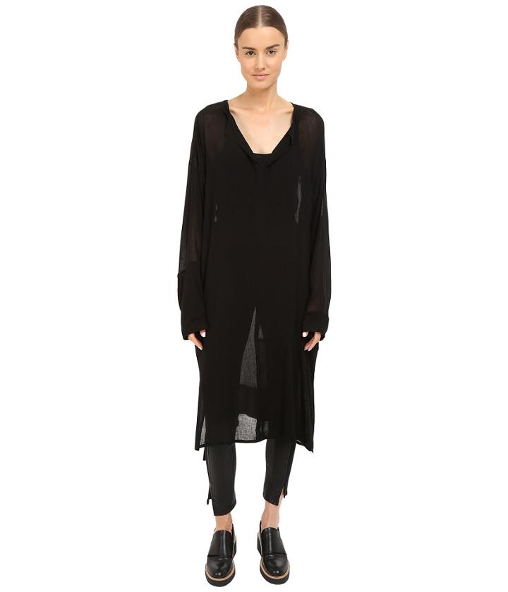 Y's By Yohji Yamamoto - Collarless Gib Dress