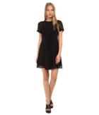 Marc By Marc Jacobs - Marquee Georgette Pintucked Flare Dress