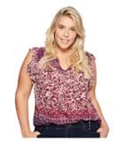 Lucky Brand - Plus Size Lucy Peasant Top