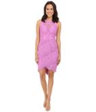 Adelyn Rae - Lace Shirt Tail Dress