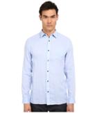 Vince - Long Sleeve Square Hem Double Face Shirt