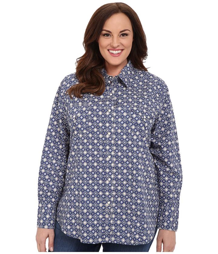 Roper - Plus Size 0183 Diamond Geo