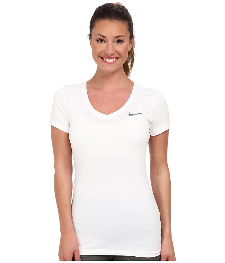Nike - Pro S/s V-neck Top