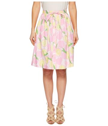 Boutique Moschino - Lemon Print Knee-length Skirt