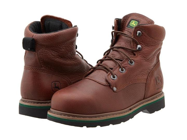 John Deere 6 Lace-up Steel Toe