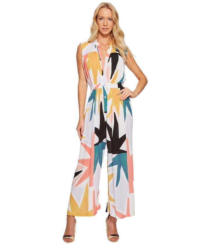 Mara Hoffman - Superstar Sleeveless Gather Jumpsuit