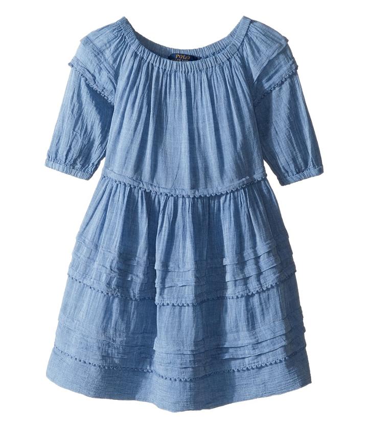Polo Ralph Lauren Kids - Chambray Gauze Dress
