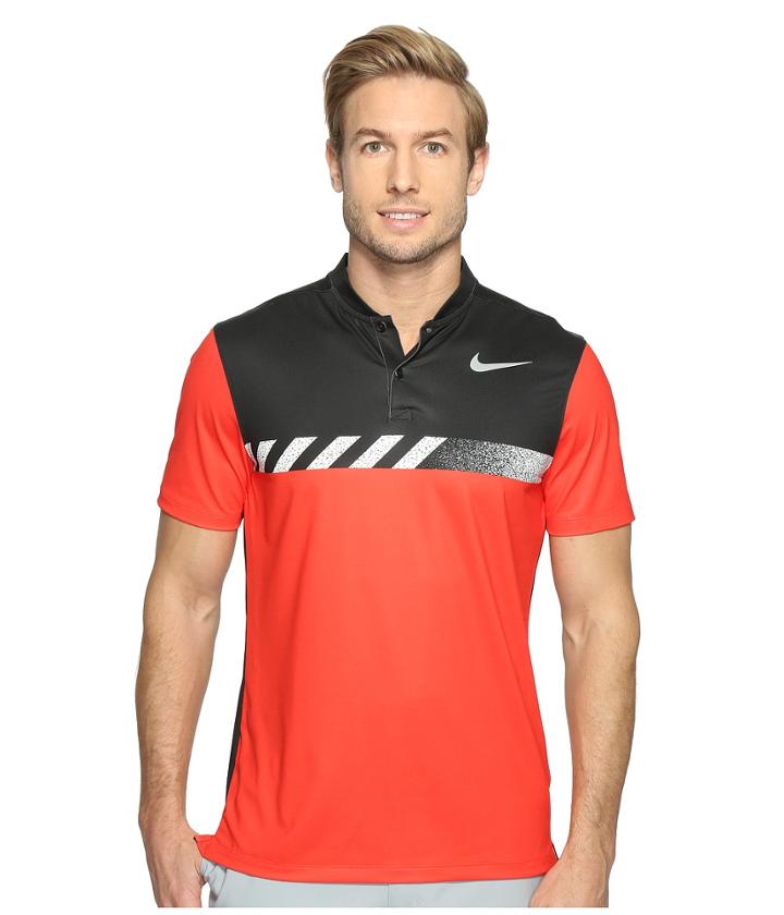 Nike Golf - Mm Fly Short Sleeve Print Polo