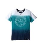Lucky Brand Kids - Ombre Tee W/ Fender Logo Contrast Colored Ringer Neck