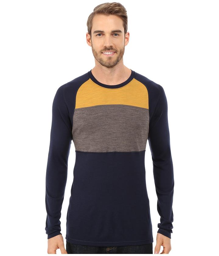 Smartwool - Nts Mid 250 Color Block Crew Top