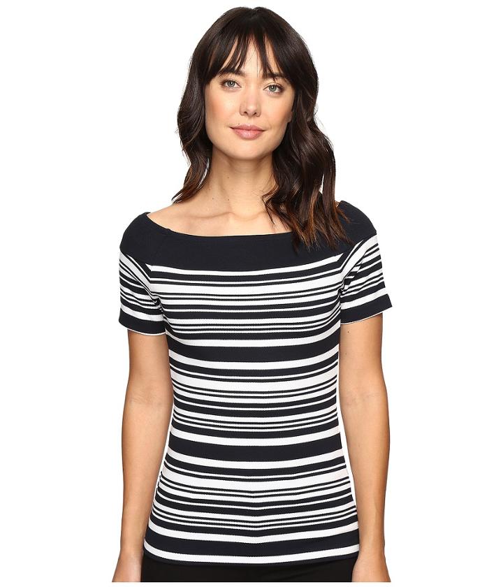 Michael Michael Kors - Textured Pique Off Shoulder Top