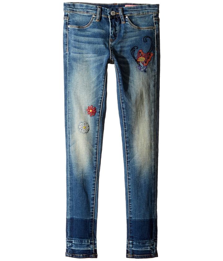 Blank Nyc Kids - Denim Embroidered Skinny In Dizzy Spell