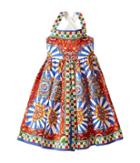 Dolce &amp; Gabbana - Wheel Crisscross Back Dress