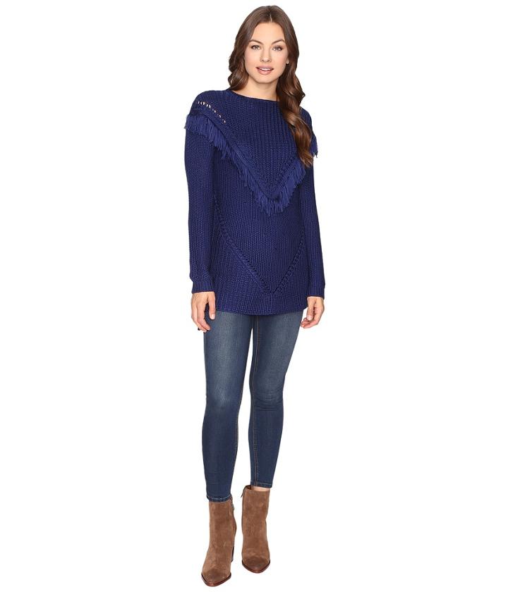 Brigitte Bailey - Fringed Ribbon Lake Pullover