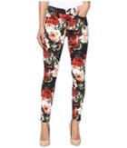 7 For All Mankind - The Ankle Skinny W/ Contour Waist Band In Victorian Garden